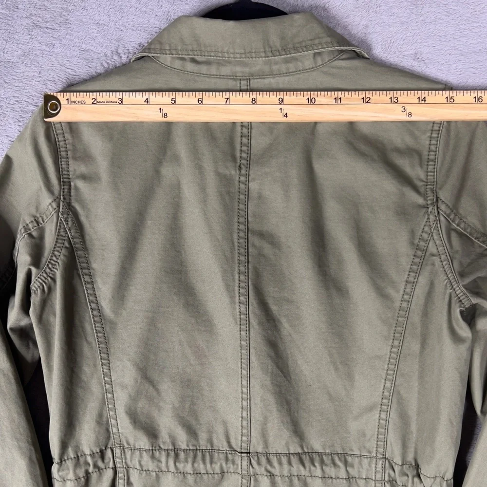 Madewell Fleet Jacket‎ Utility Military Women's Small Olive Green Army Grunge